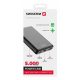 Swissten 5000 mAh power bank, Power Line, 10W, fekete