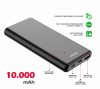 Swissten 10000 mAh power bank, Power Line, Power Delivery, 20W, fekete