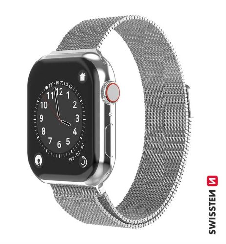 Apple Watch milánói szíj, 38-40 mm, ezüst