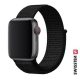 Swissten Apple Watch tépőzáras nylon szíj 42/44/45/49 mm, fekete