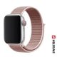 Swissten Apple Watch tépőzáras nylon szíj 38/40/41 mm, rosegold