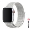 Swissten Apple Watch tépőzáras nylon szíj 42/44/45/49 mm, fehér