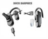 Swissten Dock bluetooth headset dokkolóval autós szellőzőrácsba, fekete